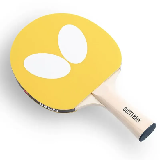 Купить Ракетка для настольного тенниса  Butterfly Logo Racket Yellow FL (6017873502) в Киеве - фото №1